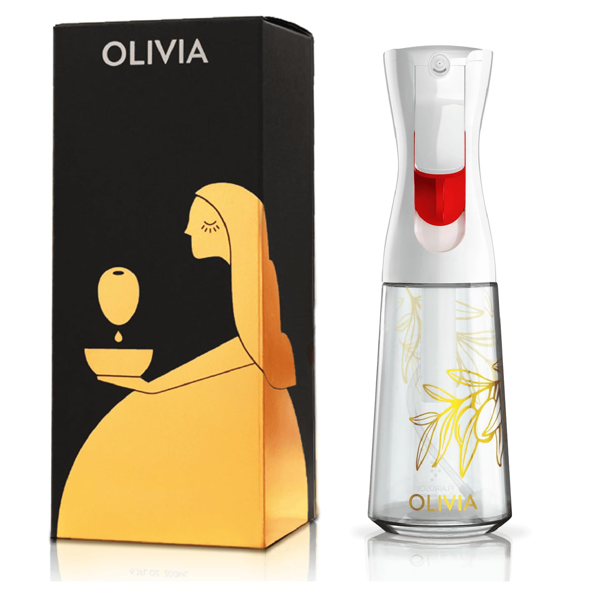 Glass Olive Oil Sprayer with Portion Control