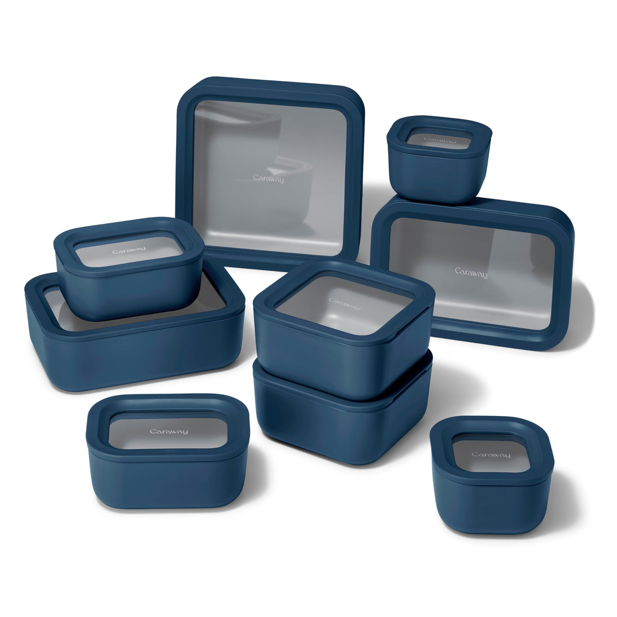 Glass Food Storage Container Set with Lids
