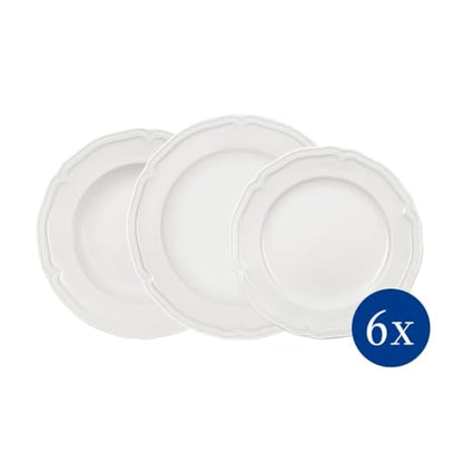 Creamy White Dinnerware Set - 18 Piece