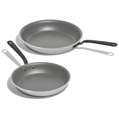 Ceramic Nonstick Frying Pan with Steel Handle