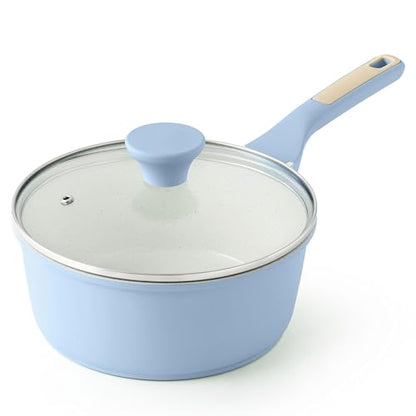 Nonstick Saucepan with Glass Lid