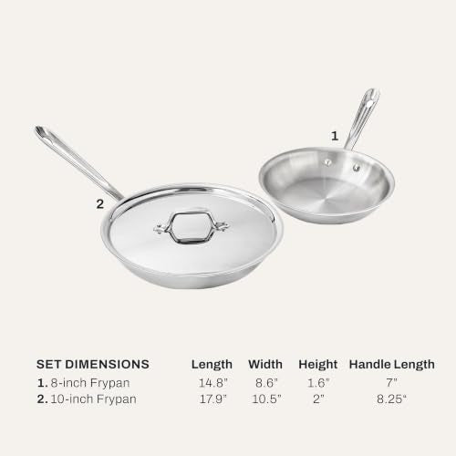 3-Ply Stainless Steel Frying Pan