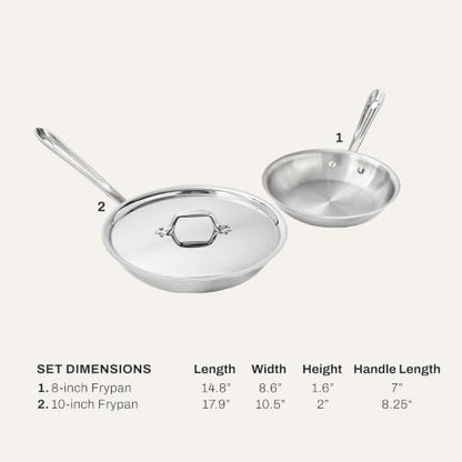 3-Ply Stainless Steel Frying Pan