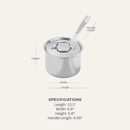Stainless Steel Saucepan for Everyday Cooking