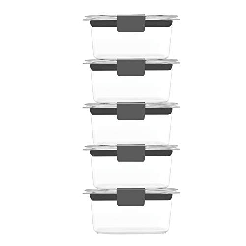 2-Compartment Meal Prep Containers with Lids