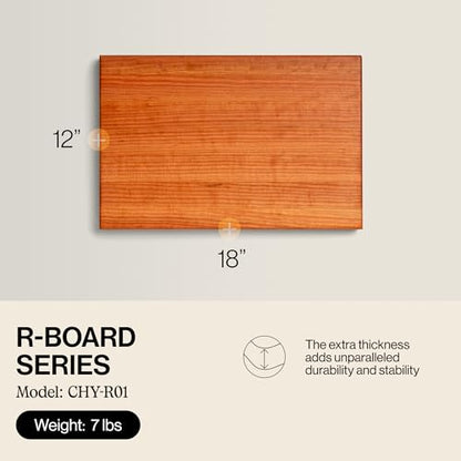 Reversible Edge-Grain Wood Cutting Board