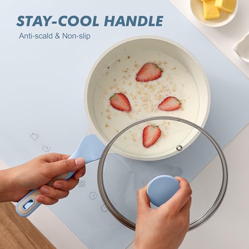 Nonstick Saucepan with Glass Lid