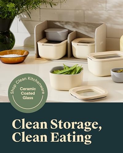 Glass Food Storage Container Set with Lids
