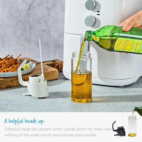 Oil Dispenser for Drizzle & Pour Control
