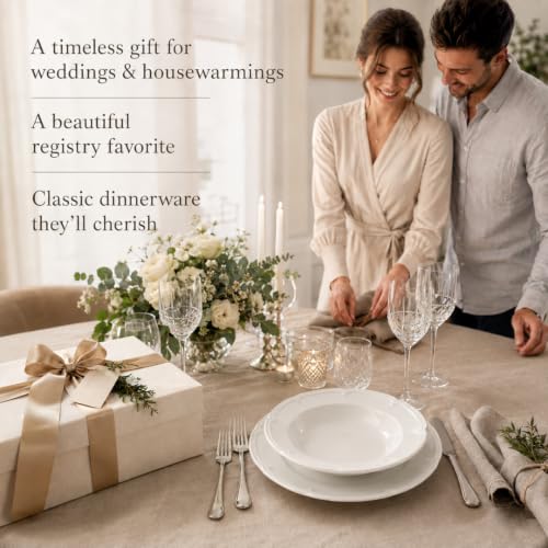 Creamy White Dinnerware Set - 18 Piece