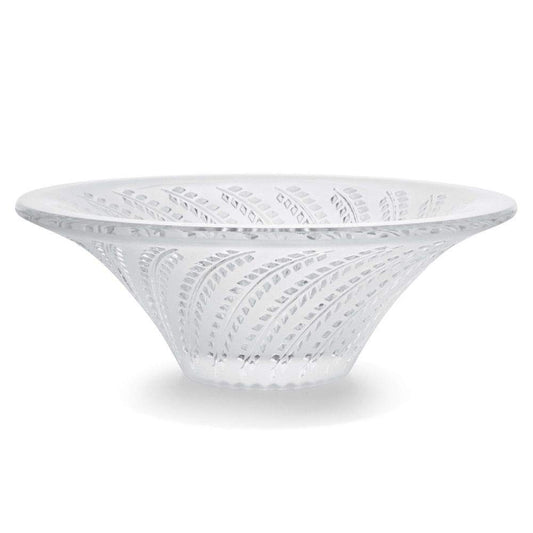 Lalique Crystal Glycines Hollow Bowl Small