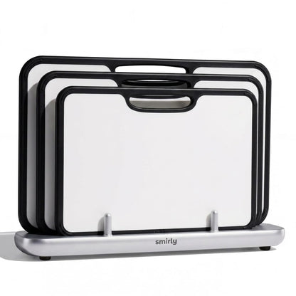Double-Sided Titanium Cutting Board Set - 3 Piece