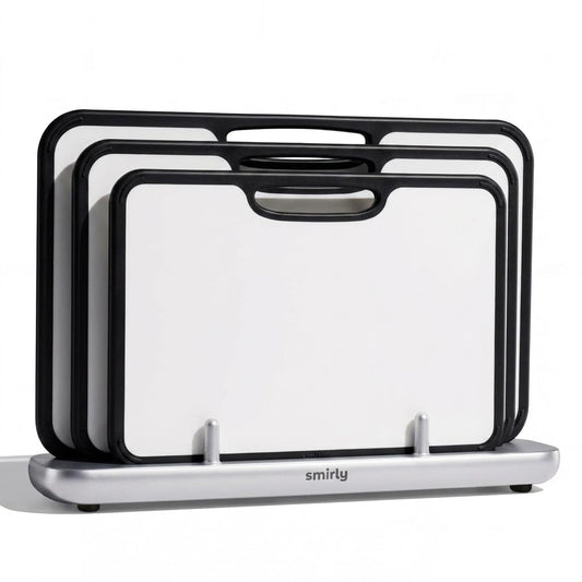 Double-Sided Titanium Cutting Board Set - 3 Piece