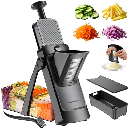 Adjustable Mandoline Slicer & Vegetable Chopper