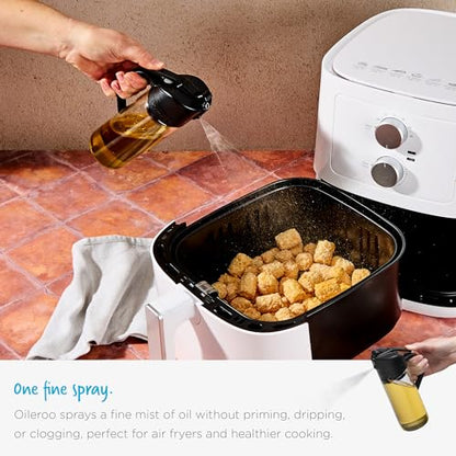 Oil Dispenser for Drizzle & Pour Control