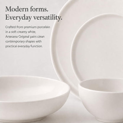 Creamy White Dinnerware Set - 16 Piece