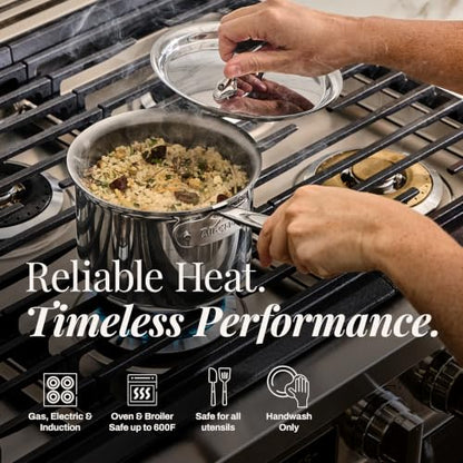 Stainless Steel Saucepan for Everyday Cooking