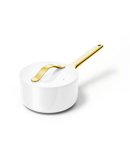 Ceramic Nonstick Saucepan with Lid