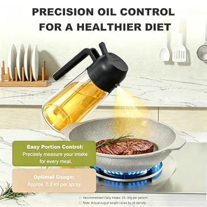 Pure Future 2-in-1 Olive Oil Sprayer for Cooking