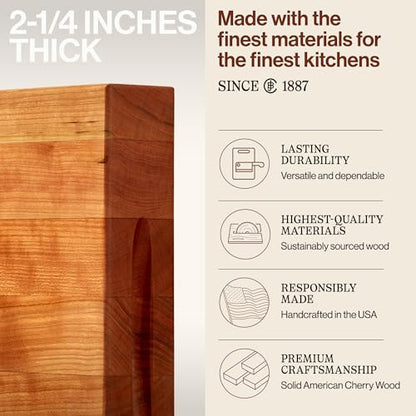 Reversible Edge-Grain Maple Cutting Board