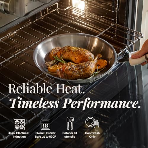 3-Ply Stainless Steel Frying Pan