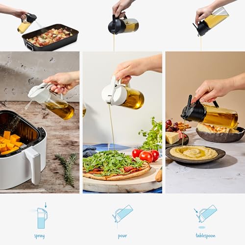 Oil Dispenser for Drizzle & Pour Control