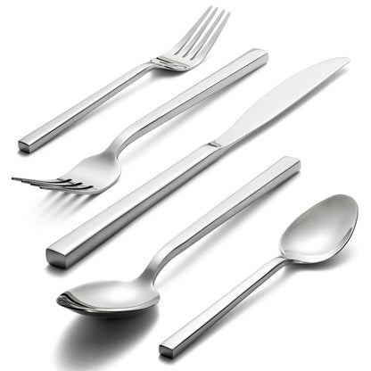 Forged Stainless Steel Flatware Set