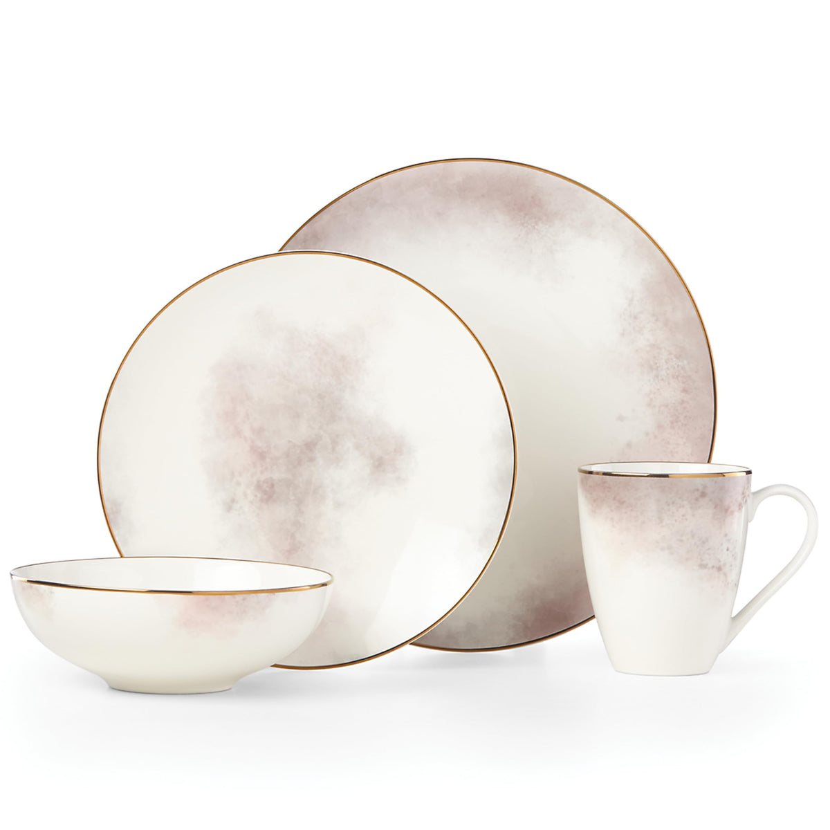 Trianna Coupe Salad Plate Set