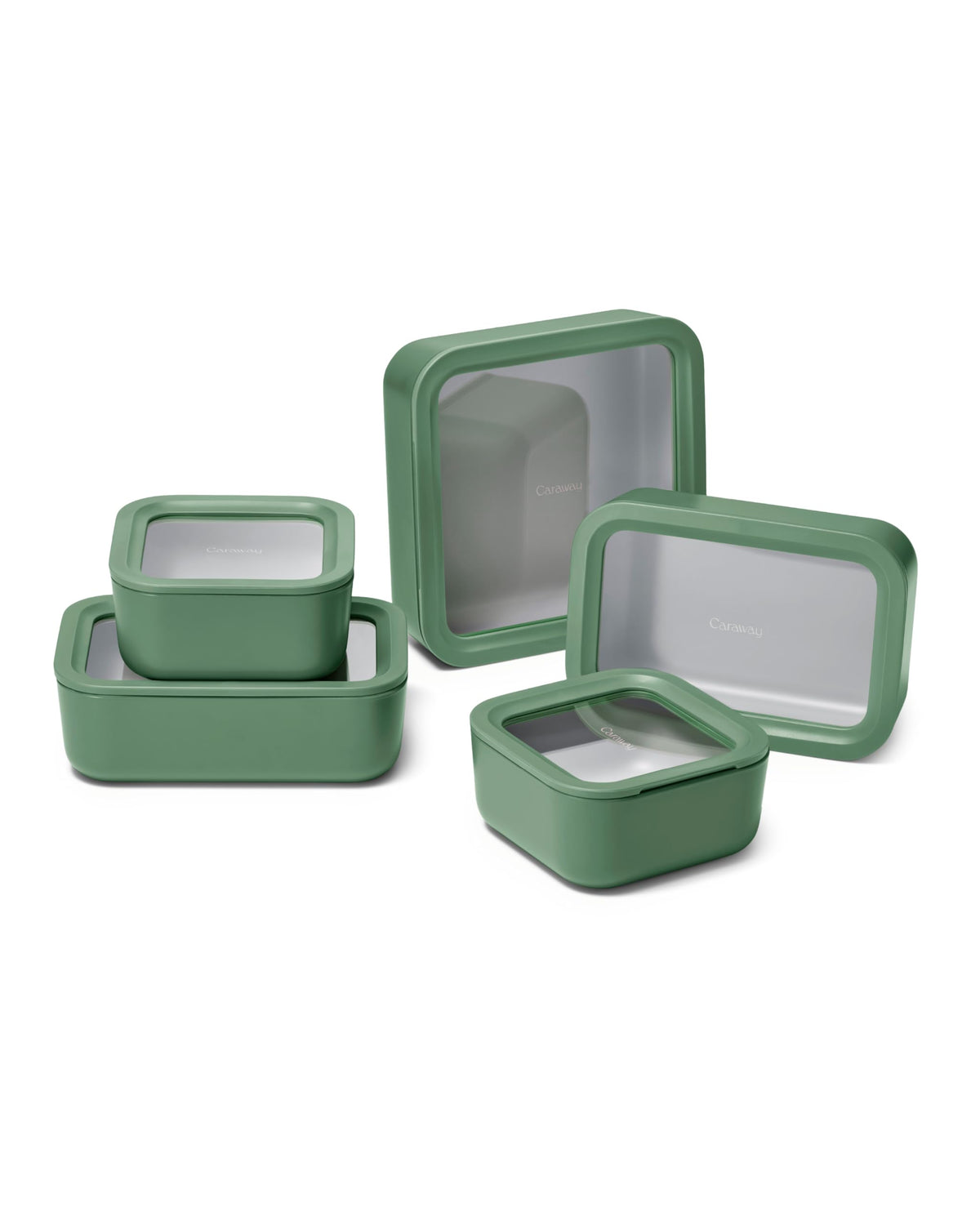 Glass Food Storage Container Set with Lids