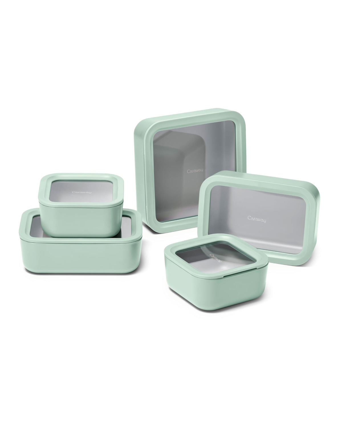 Glass Food Storage Container Set with Lids