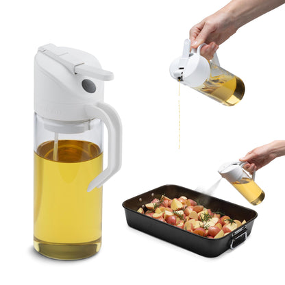 Oil Dispenser for Drizzle & Pour Control