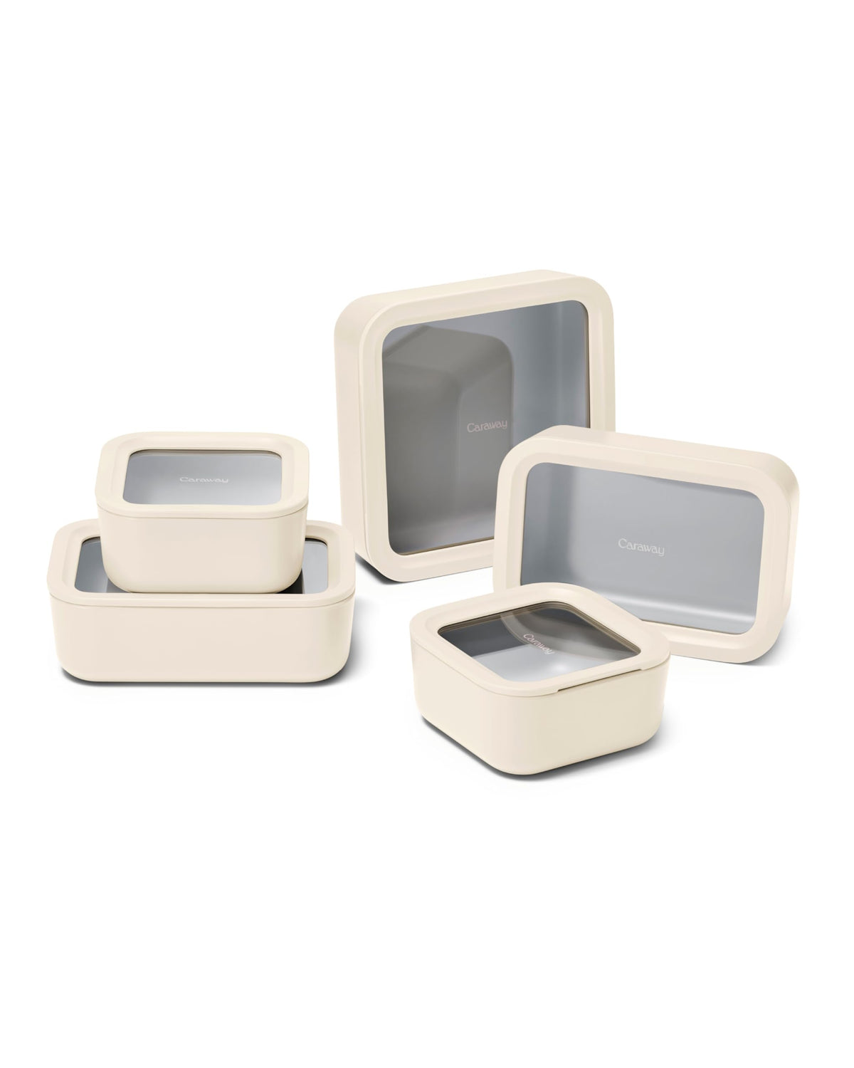 Glass Food Storage Container Set with Lids