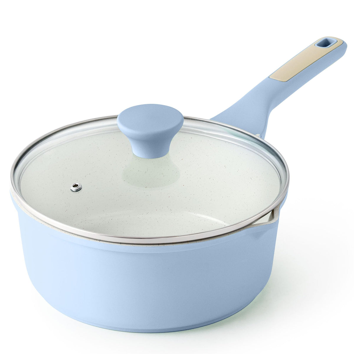 Nonstick Saucepan with Glass Lid