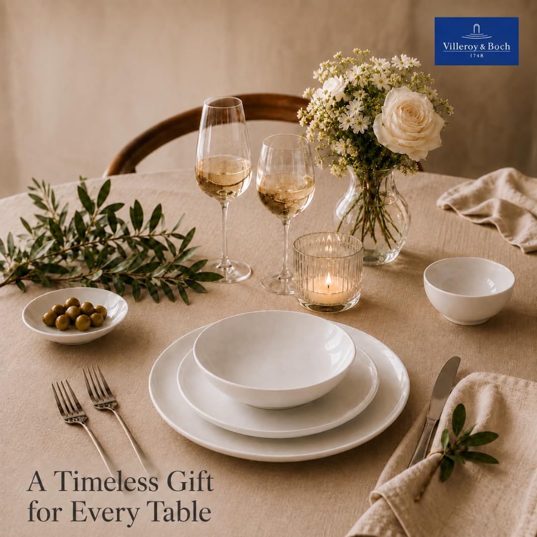 Creamy White Dinnerware Set - 16 Piece
