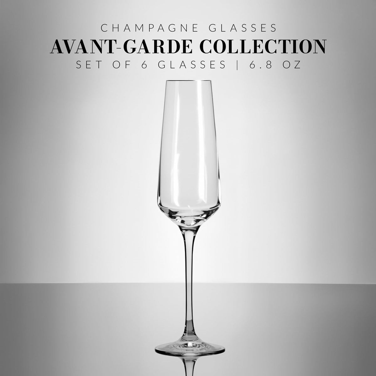 Avant Garde Crystal Drinking Glass Set