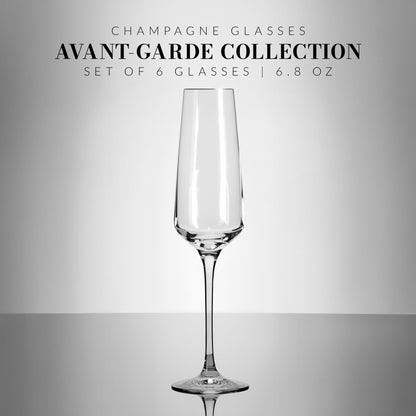 Avant Garde Crystal Drinking Glass Set
