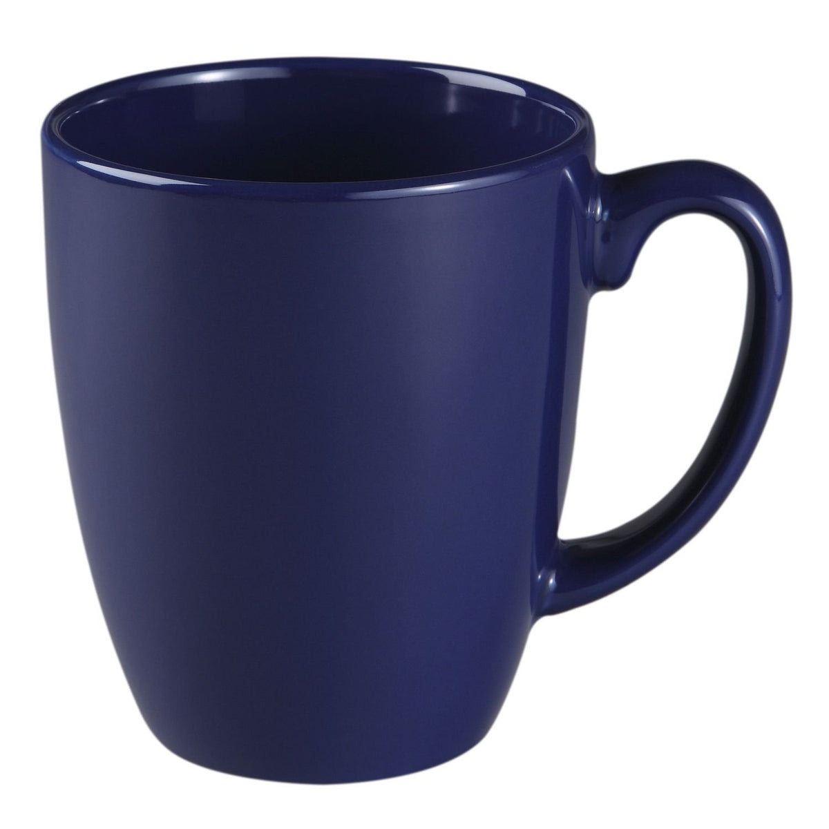 Cobalt Blue Stoneware Mug Set - 4 Piece