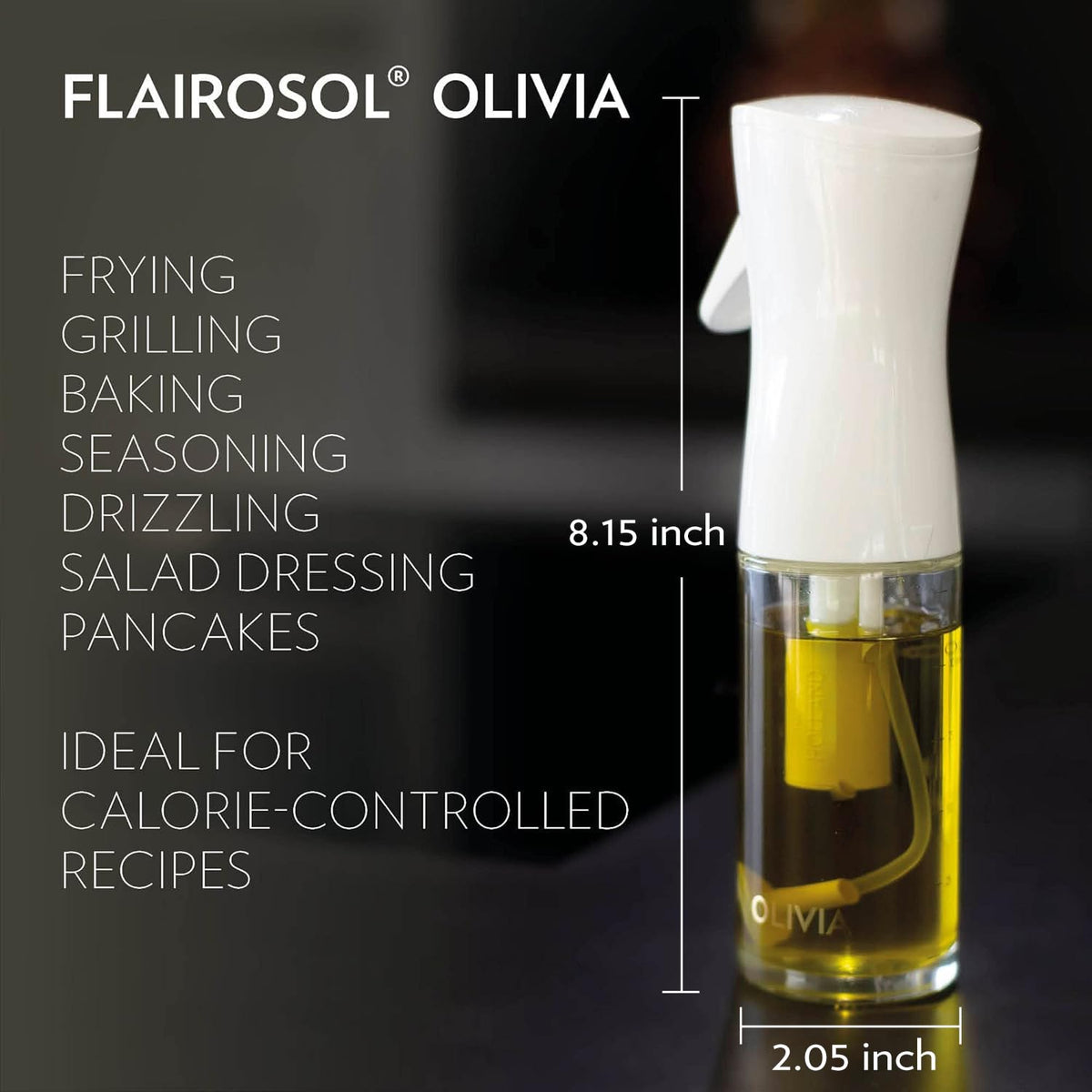 Continuous Oil Sprayer with Portion Control