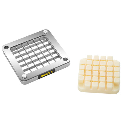Heavy-Duty Vegetable Chopper with 4 Blade Sizes