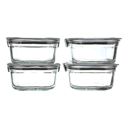 Glass Food Storage Container Set - 9 Piece