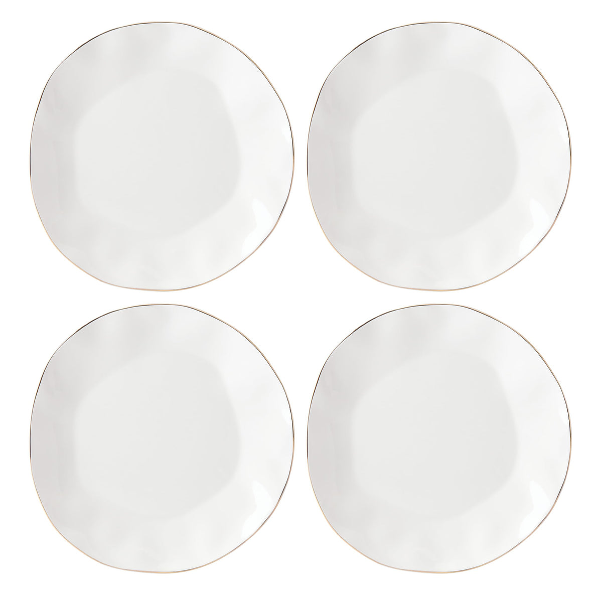 Porcelain Dinnerware Set with Blue Bay Design