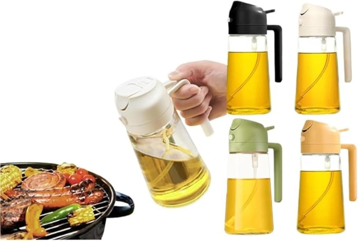 2-in-1 Oil Sprayer & Dispenser Set