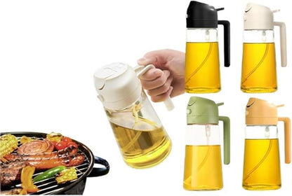 2-in-1 Oil Sprayer & Dispenser Set