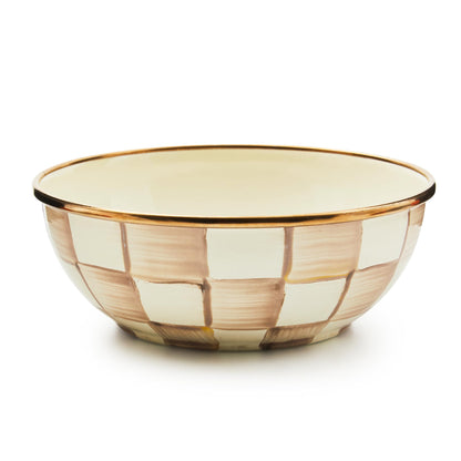 Enamel Serving Bowl for Everyday Entertaining
