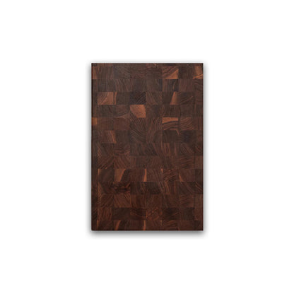 End-Grain Wood Chopping Block - 18 x 12 Inch