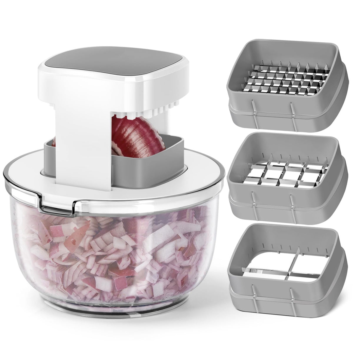 3-Blade Vegetable Chopper & Dicer