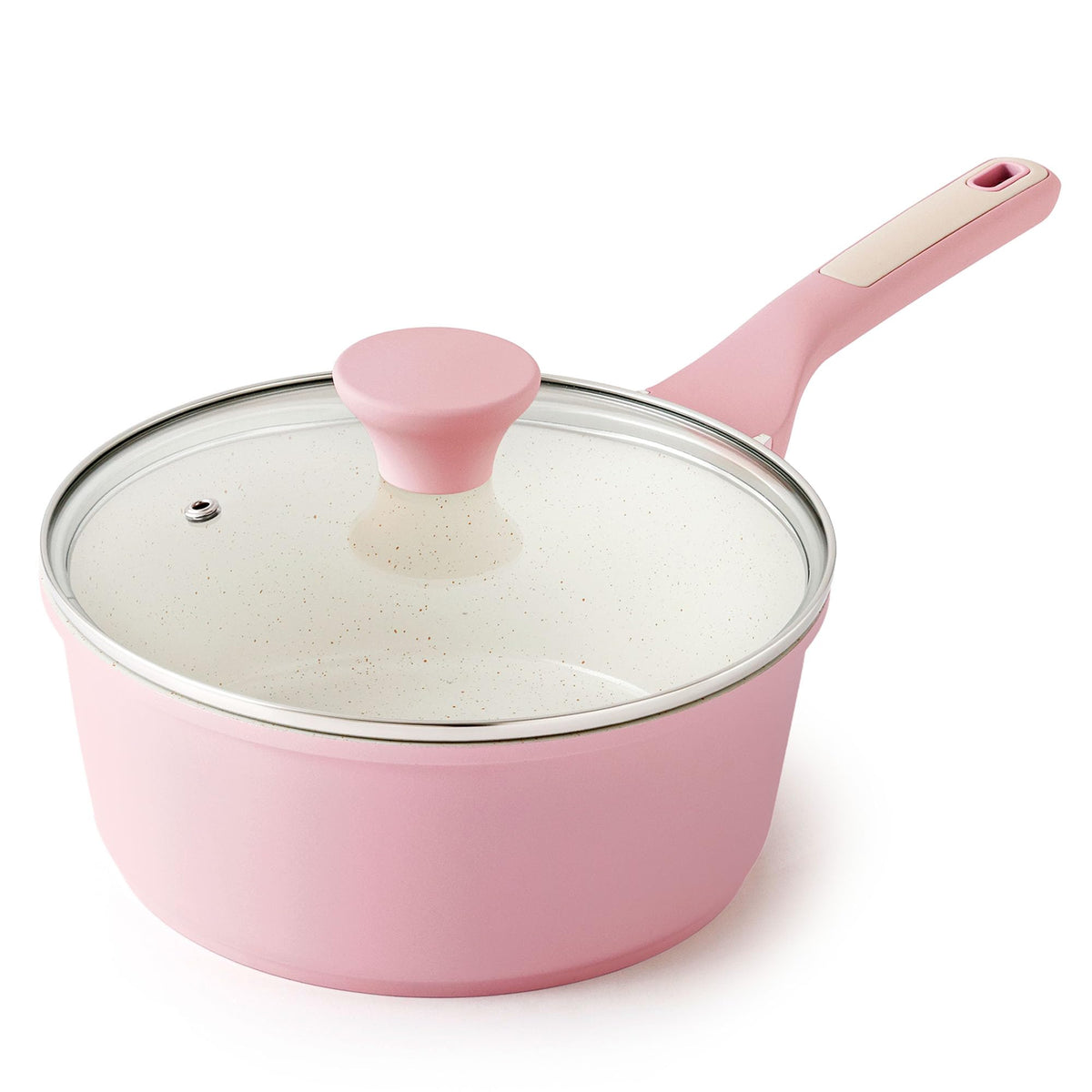 Nonstick Saucepan with Glass Lid