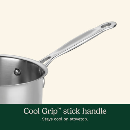 Stainless Steel Cooking Pot with Lid
