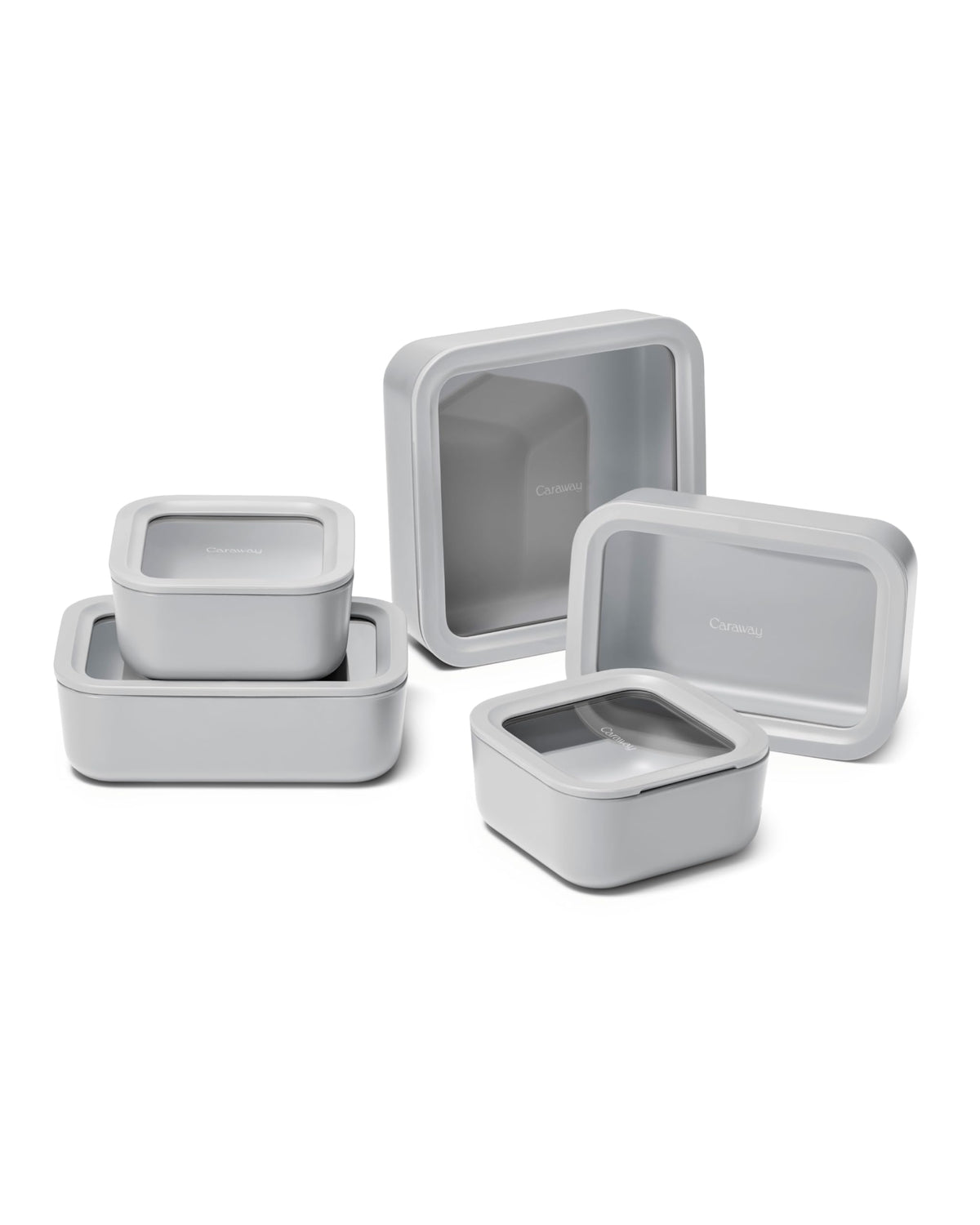 Glass Food Storage Container Set with Lids