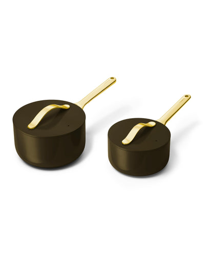 Ceramic Nonstick Saucepan with Lid